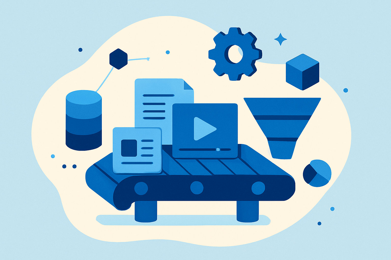Sales enablement automation tools comparison illustration